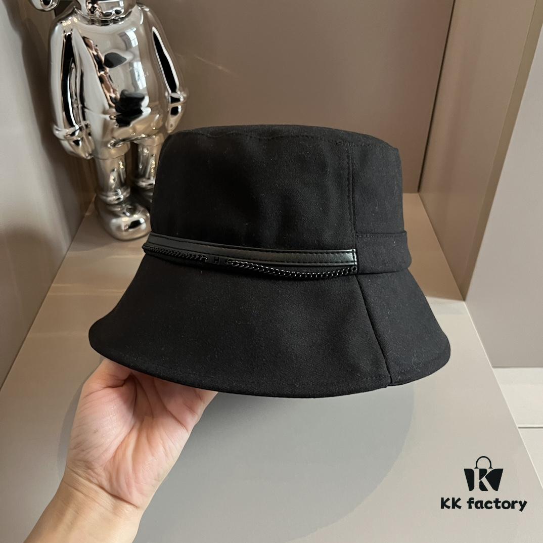 Hermes New Chain Fisherman Hat, Head Circumference 57cm