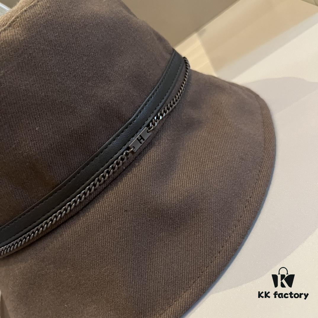 Hermes New Style Chain Fisherman Hat, Head Circumference 57cm
