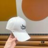 692fb67599f2d84055c87537 New Arrival HERMÈS Latest Original Order Baseball Cap, Color-Blocked H, Custom Molded with Authentic Design, Premium Breathable Canvas Fabric and Original Factory Stainless Steel Adjustable Buckle, Exquisite Craftsmanship, Stylish and High Quality