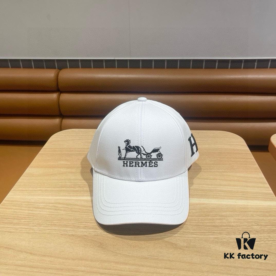 692fb67f99f2d84055c8754a New Arrival HERMÈS Latest Authentic Replica Baseball Cap, Color-Blocked H, Premium Craftsmanship, Original Breathable Canvas Fabric with Genuine Stainless Steel Adjustable Buckle