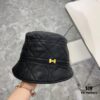 692fb68399f2d84055c87553 HERMES 2024 New Style Leather Quilted Irregular Fisherman Hat 💛 Dust Bag Included 🌈 Minimalist Design