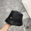 692fb68499f2d84055c87555 HERMES 2024 New Style Leather Quilted Irregular Fisherman Hat 💛 Dust Bag Included 🌈 Minimalist Design