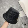 692fb68599f2d84055c87558 HERMES 2024 New Style Leather Quilted Irregular Fisherman Hat 💛 Dust Bag Included 🌈 Minimalist Design