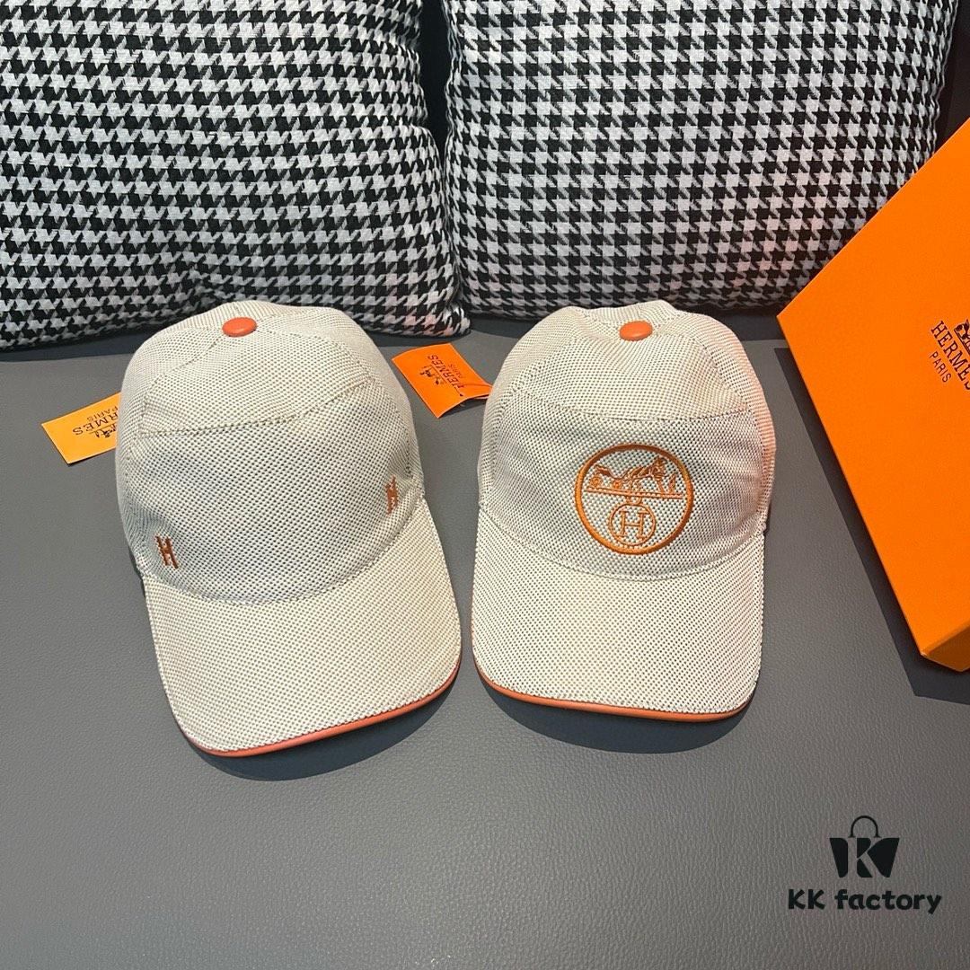 692fb69c99f2d84055c8757a Box and Cloth Bag Included, HERMÈS Original Order Baseball Cap, Classic H Design, Genuine Leather and Breathable Canvas Fabric, Premium Steel Buckle, Exquisitely Crafted, Stylish and High Quality