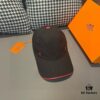692fb6a599f2d84055c87588 Box and Cloth Bag Included, HERMÈS Original Design Baseball Cap, Classic H Logo, Authentic Mold Custom Made, Premium Breathable Canvas Fabric with Top Grain Leather, Original Factory Stainless Steel Adjustable Buckle, Exquisite Craftsmanship, Stylish and High Quality