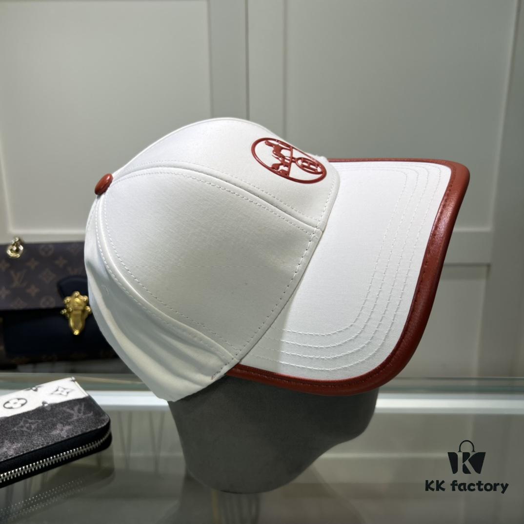 692fb6ba99f2d84055c875a7 Hermes Limited Edition Embroidered Baseball Cap with Dust Bag, Official Website Original Lining, High Version, Breathable and Comfortable, Ultra-high Sun Protection, Elegant and Stylish
