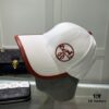 692fb6bb99f2d84055c875aa Hermes Limited Edition Embroidered Baseball Cap with Dust Bag, Official Website Original Lining, High Version, Breathable and Comfortable, Ultra-high Sun Protection, Elegant and Stylish