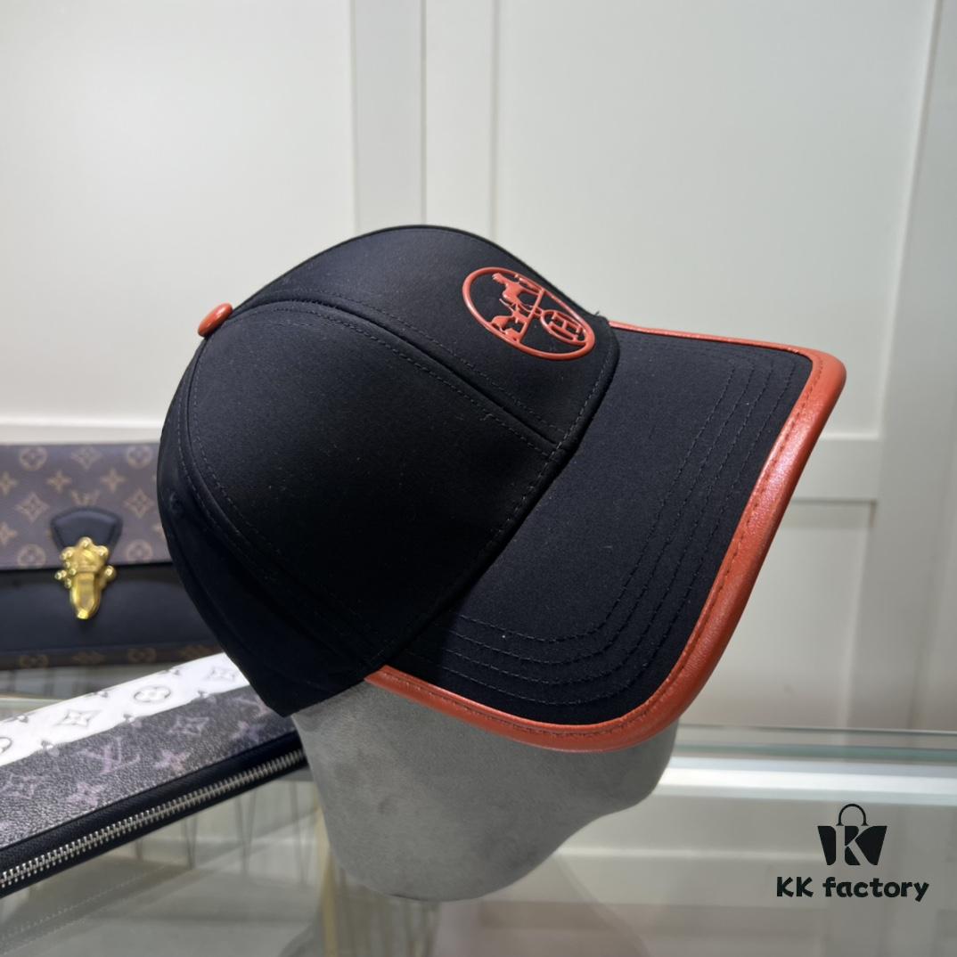 692fb6bf99f2d84055c875b0 Hermes Limited Embroidered Baseball Cap with Dust Bag, Official Website Original Lining, High-Version Breathable and Comfortable, Ultra Sun Protection, Elegant Ladylike Style