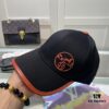 692fb6c199f2d84055c875b5 Hermes Limited Embroidered Baseball Cap with Dust Bag, Official Website Original Lining, High-Version Breathable and Comfortable, Ultra Sun Protection, Elegant Ladylike Style