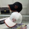 692fb6c499f2d84055c875b9 Hermes Limited Embroidered Baseball Cap with Dust Bag, Official Website Original Lining, High-Version Breathable and Comfortable, Ultra Sun Protection, Elegant Ladylike Style