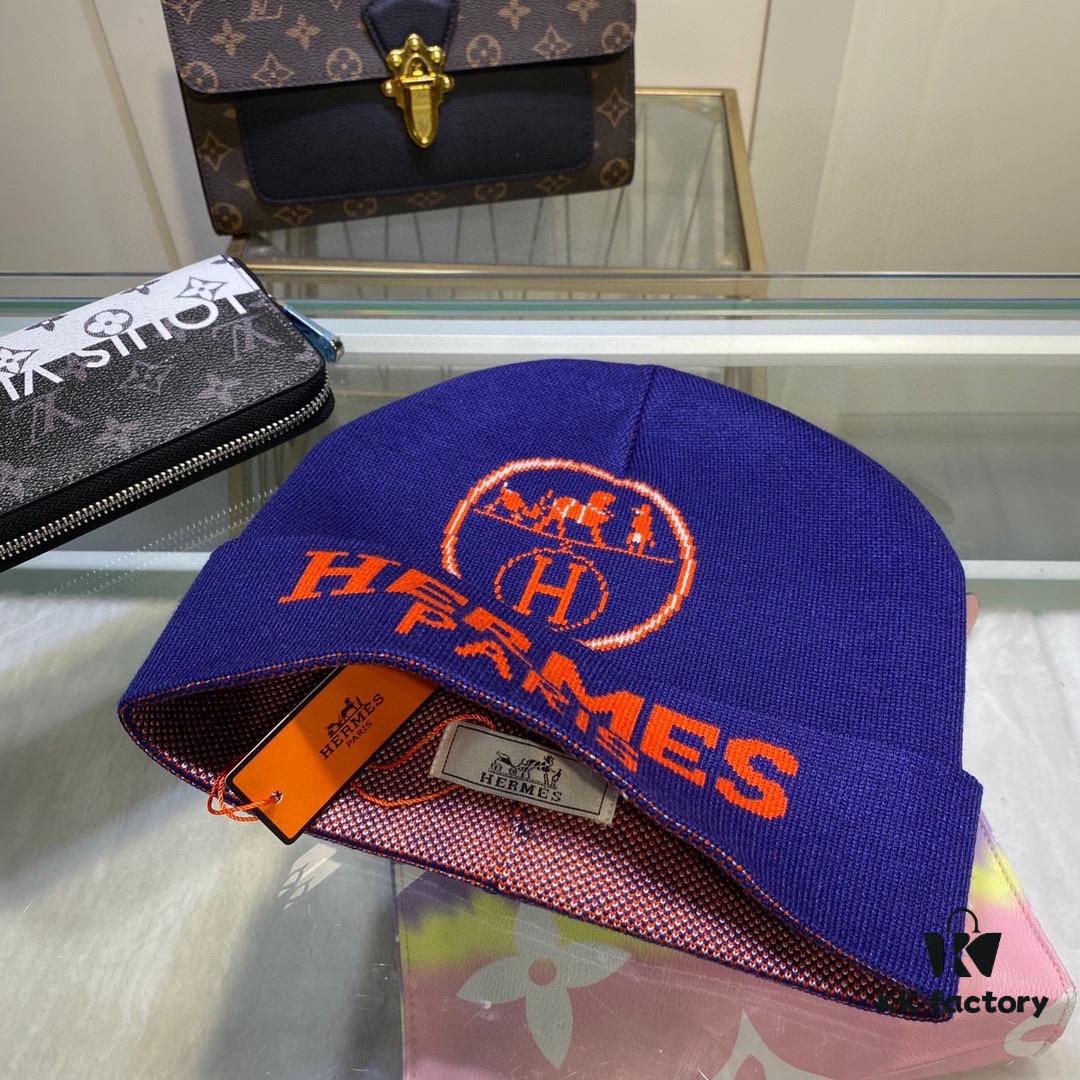 692fb6c999f2d84055c875c0 Hermes Wool Knit Hat, Latest Official Website Style with Dust Bag, Soft and Skin-Friendly, Unisex Design