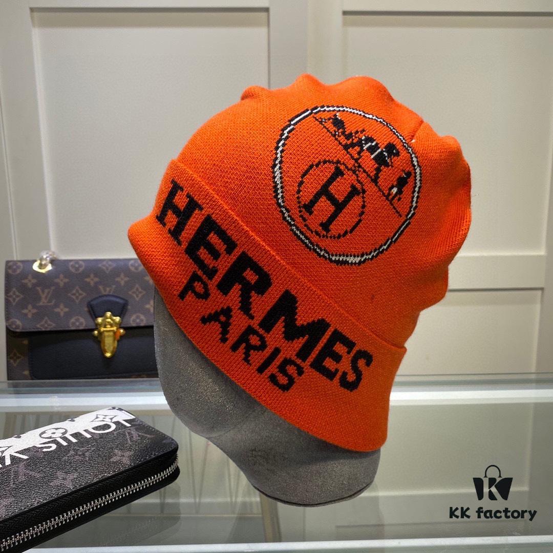 692fb6c999f2d84055c875c1 Hermes Wool Knit Hat, Latest Official Website Style with Dust Bag, Soft and Skin-Friendly, Unisex Design