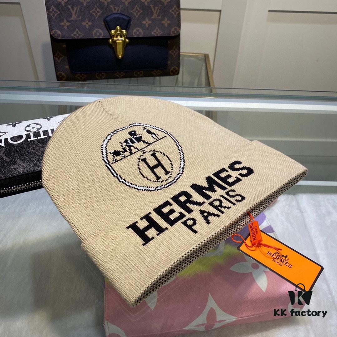 692fb6cb99f2d84055c875c5 Hermes Wool Knit Hat, Latest Official Website Style with Dust Bag, Soft and Skin-Friendly, Unisex Design