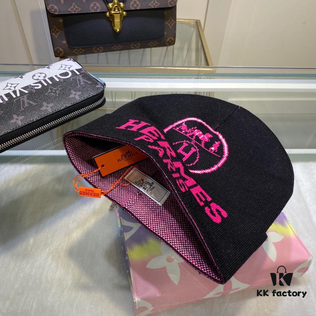 692fb6ce99f2d84055c875c9 Hermes Wool Knit Hat, Latest Official Website Style with Dust Bag, Soft and Skin-Friendly, Unisex Design