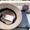 Hermès-style Women's Korean Fashionable Autumn Winter Fisherman Hat, Woven Minimalist Sun Protection Bucket Hat