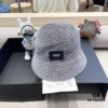 692fb6df99f2d84055c875de Hermes-style Women's Korean Fashion Fall and Winter Fisherman Hat, Woven Sun Hat for Face Coverage, Breathable, Popular Japanese Style Bucket Hat