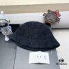 692fb6e499f2d84055c875e8 Hermès-style Women's Korean Fashionable Autumn Winter Fisherman Hat, Woven Minimalist Sun Protection Bucket Hat