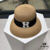 692fb6ed99f2d84055c875fa Hermès 2024 New Straw Sun Hat, Boater Hat 🤩 Beach Style, Simple and Elegant, Versatile Accessory