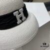 692fb6fd99f2d84055c8760d Hermes 2024 New Straw Sun Hat, Beach Bucket Hat 🤩 Simple and Elegant, Versatile Accessory