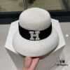 692fb6fd99f2d84055c8760e Hermes 2024 New Straw Sun Hat, Beach Bucket Hat 🤩 Simple and Elegant, Versatile Accessory