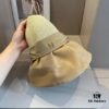 Hermès Straw Hat, Lantern Style, Socialite Fashion, Sun Protection Essential, Foldable, Head Circumference 57cm