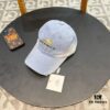 692fb72099f2d84055c87648 New Arrival HERMÈS Latest Authentic Baseball Cap, Color-Blocked H Design, Premium Craftsmanship with Original Breathable Canvas Fabric and Factory Stainless Steel Adjustable Buckle