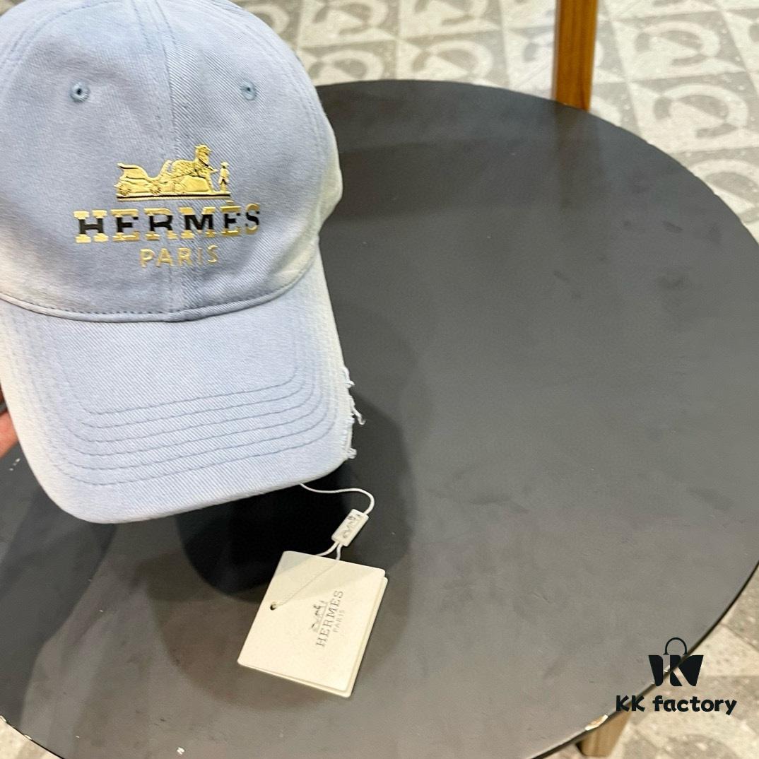 692fb72399f2d84055c8764c New Arrival HERMÈS Latest Authentic Baseball Cap, Color-Blocked H Design, Premium Craftsmanship with Original Breathable Canvas Fabric and Factory Stainless Steel Adjustable Buckle
