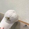 New Arrival HERMÈS Latest Original Quality Baseball Cap, Color-Blocked H Design, Premium Craftsmanship with Authentic Molded Customization, Original Breathable Canvas Fabric and Factory Stainless Steel Adjustable Buckle, Exquisite Workmanship, Stylish and High-Quality