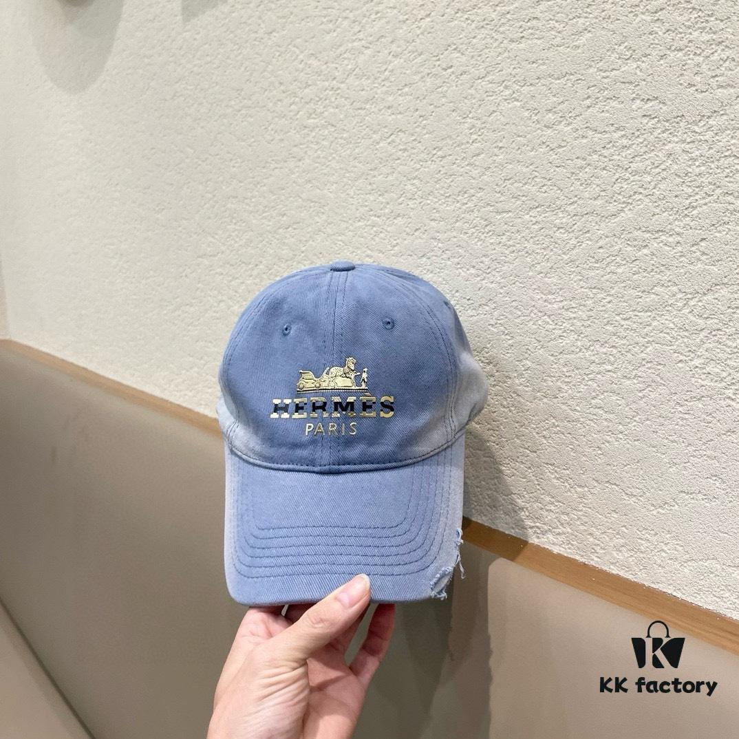692fb72799f2d84055c87653 New Arrival HERMÈS Latest Authentic Baseball Cap, Color-Blocked H Design, Premium Craftsmanship with Original Breathable Canvas Fabric and Factory Stainless Steel Adjustable Buckle
