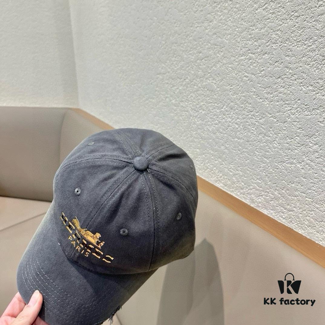 692fb72f99f2d84055c8765d New Arrival HERMÈS (Hermes) Latest Authentic Replica Baseball Cap, Color-Blocked H Design, Premium Craftsmanship with Original Breathable Canvas Fabric and Factory Stainless Steel Adjustable Buckle