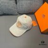 692fb75599f2d84055c87696 Box and cloth bag included, HERMÈS (Hermès) original order baseball cap, classic H design, genuine mold-customized breathable canvas fabric with authentic top-layer leather, original factory stainless steel adjustment buckle, exquisite craftsmanship, stylish and handsome, outstanding quality