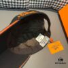 692fb77599f2d84055c876bd Box with Cloth Bag, HERMÈS Original Design Baseball Cap, Classic H, Authentic Mold Custom Made, Premium Canvas Fabric with Top Grain Leather, Original Factory Stainless Steel Adjustable Buckle, Exquisite Craftsmanship, Stylish and High Quality