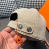 692fb78399f2d84055c876ca Box and cloth bag included, HERMÈS original order baseball cap, classic H design, genuine mold custom-made, authentic breathable canvas fabric with top-layer cowhide, original factory stainless steel adjustment buckle, exquisite craftsmanship, stylish and handsome with outstanding quality!