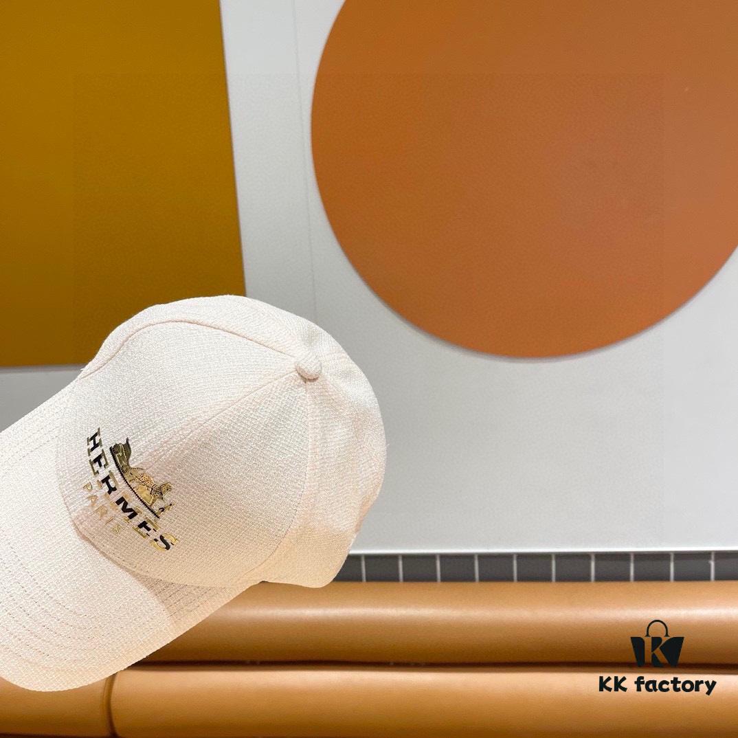 692fb7a499f2d84055c876ea Hermès HERMES Limited Edition Embossed Baseball Cap, Official Website Original Lining, High-End Version for Connoisseurs – Breathable, Comfortable, Ultra UV Protection, Elegant and Sophisticated Style