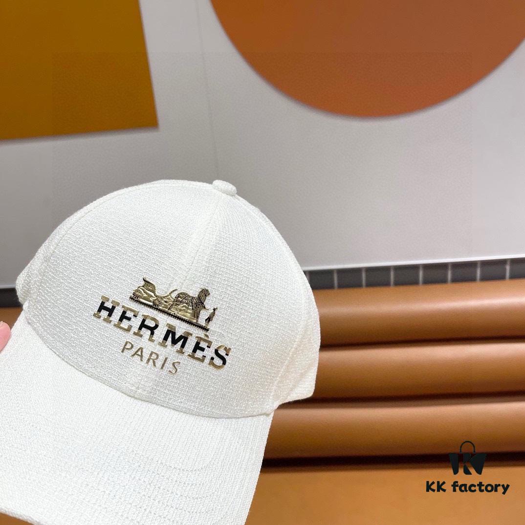 692fb7ab99f2d84055c876f3 Hermès Limited Edition Embossed Baseball Cap, Official Website Original Lining, High-Quality Version for Connoisseurs – Breathable, Comfortable, Ultra UV Protection, Elegant and Sophisticated Style