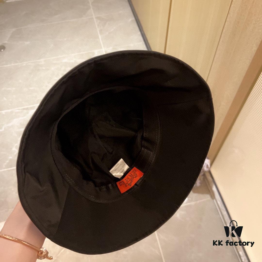 692fb7bd99f2d84055c87715 Hermès 2024 New Dome Waterproof Smooth Material Fisherman Hat with Dust Bag