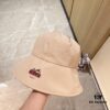 Special 💛 Comes with Dust Bag [Hermès] 2024 New Dome Waterproof Smooth Material Fisherman Hat, Luxury Style, Extremely Versatile, Grab It Now!
