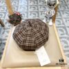 692fb7c999f2d84055c87728 New Arrival HERMÈS Women's Fashionable Tartan Wool Beret, Korean-British Style Casual Artist Hat, Versatile Winter Beanie