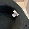 Hermès New Arrival Straw Hat, Flat-Crown Fedora, Head Circumference 57cm