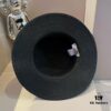 Hermès New Arrival Straw Hat, Flat-Crown Fedora, Head Circumference 57cm