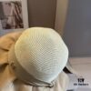 Hermès-style Sun Hat, Lantern Shape, Elegant Lady Style, Foldable, 57cm Head Circumference
