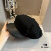 2024 Hermes HERMES Wool Peaked Military Cap, Head Circumference 57cm