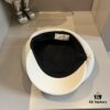 2024 Hermès New Wool Newsboy Military Cap, Head Circumference 57cm