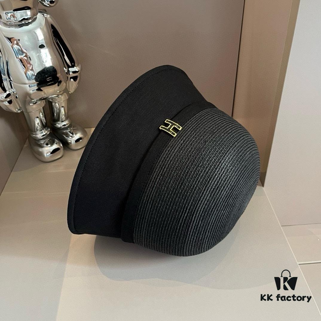692fb80d99f2d84055c8777b Hermes NEW Sun Hat, Straw Hat, Fisherman Hat, Head Circumference 57cm