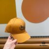 692fb81699f2d84055c87786 New Arrival HERMÈS Latest Authentic Baseball Cap, Color-Blocked H Design, Premium Craftsmanship with Original Breathable Canvas Fabric and Factory Stainless Steel Adjuster