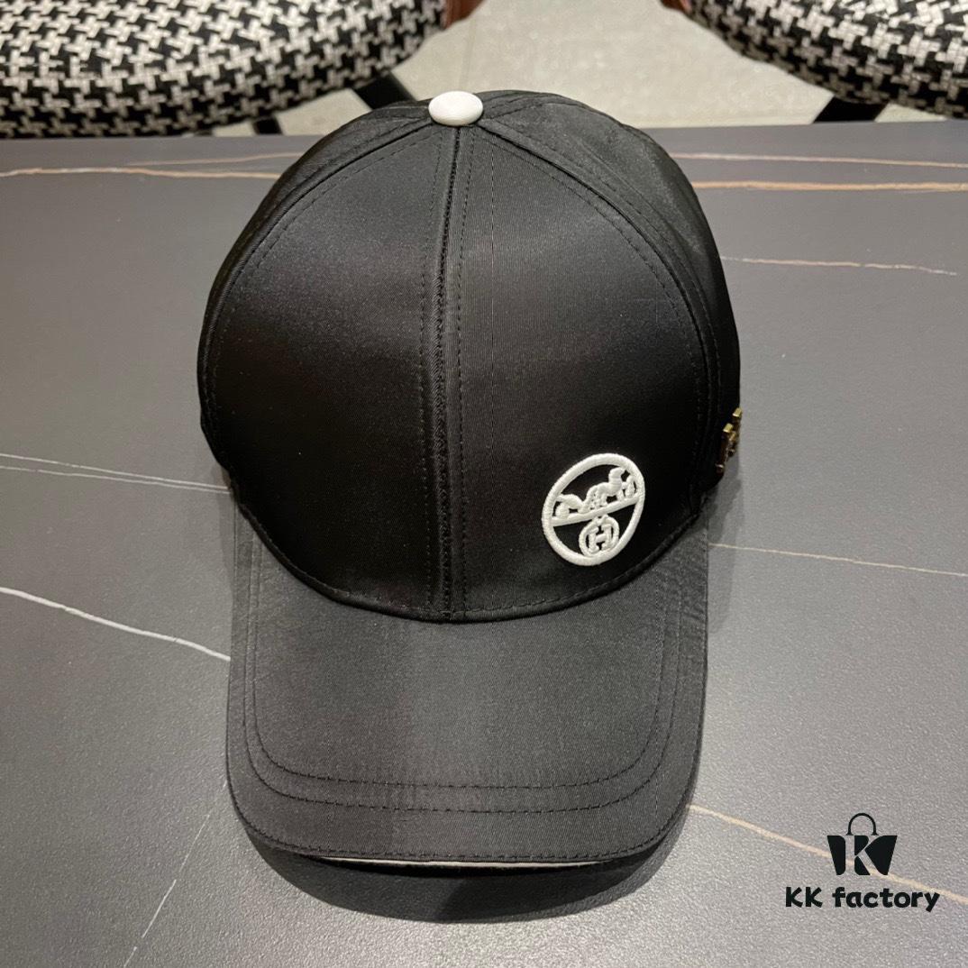 692fb86999f2d84055c877d0 HERMÈS (Hermes) Original Baseball Cap, Classic H Design, Authentic Mold Custom Made, Premium Breathable Canvas Fabric, Exquisite Craftsmanship, Stylish and High Quality