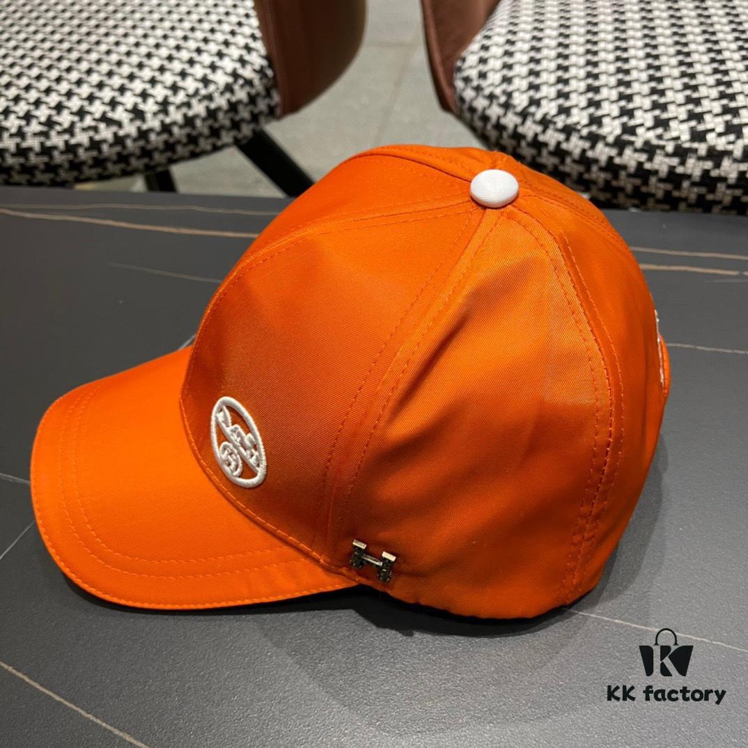 692fb88999f2d84055c877e5 HERMÈS (Hermes) Original Quality Baseball Cap, Classic H Design, Authentic Mold Custom Made, Premium Breathable Canvas Fabric, Exquisite Craftsmanship, Stylish and Handsome, Exceptional Quality