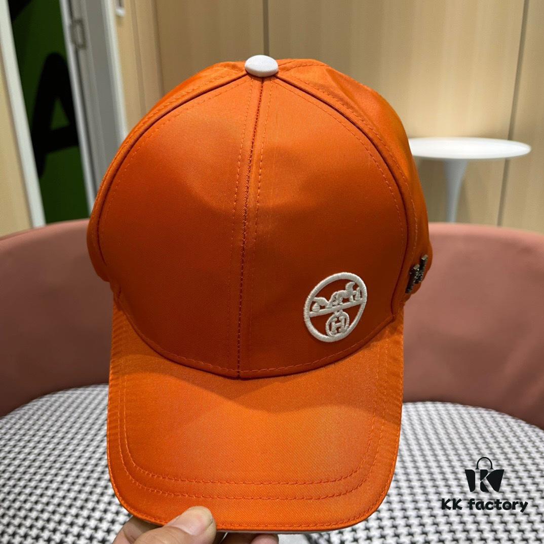 692fb88999f2d84055c877e6 HERMÈS (Hermes) Original Quality Baseball Cap, Classic H Design, Authentic Mold Custom Made, Premium Breathable Canvas Fabric, Exquisite Craftsmanship, Stylish and Handsome, Exceptional Quality