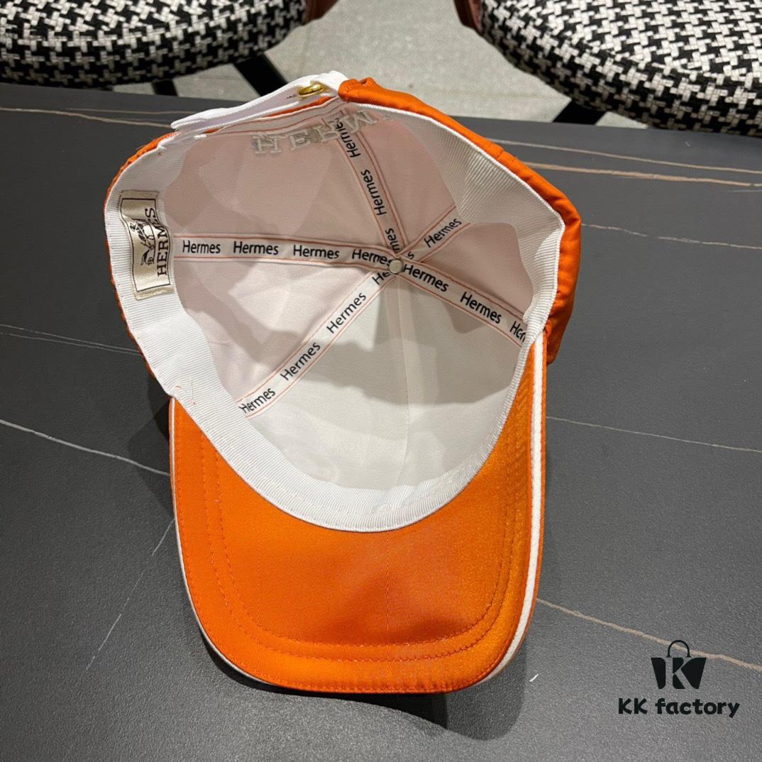 692fb89299f2d84055c877ec HERMÈS (Hermes) Original Quality Baseball Cap, Classic H Design, Authentic Mold Custom Made, Premium Breathable Canvas Fabric, Exquisite Craftsmanship, Stylish and Handsome, Exceptional Quality