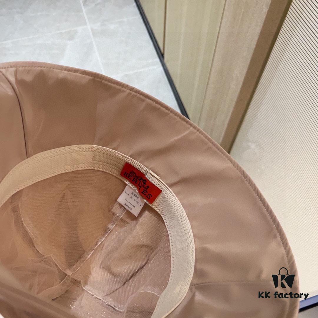 692fb8a299f2d84055c87806 Hermès 2024 New Dome Waterproof Smooth Material Fisherman Hat with Dust Bag